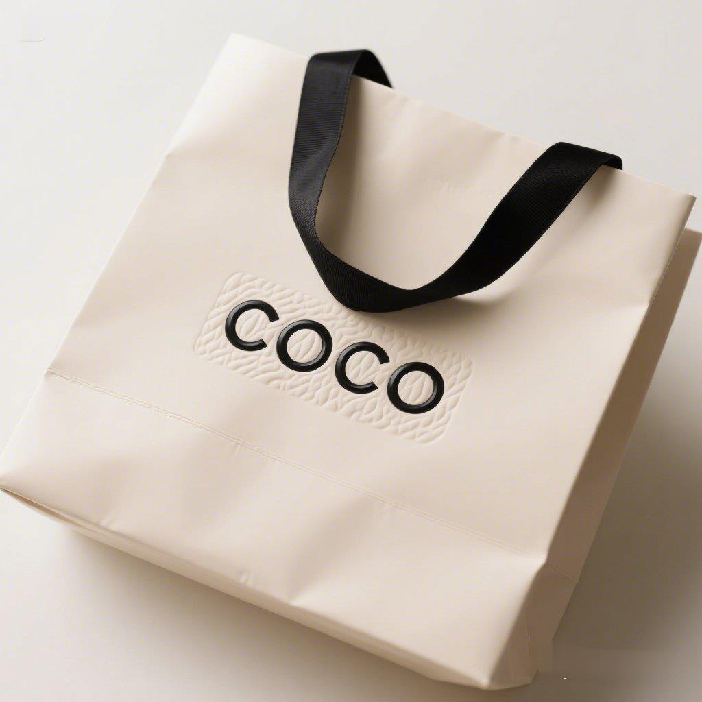 服装店手提袋高级感礼品袋礼物袋批发包装袋子防水袋纸袋牛皮礼品