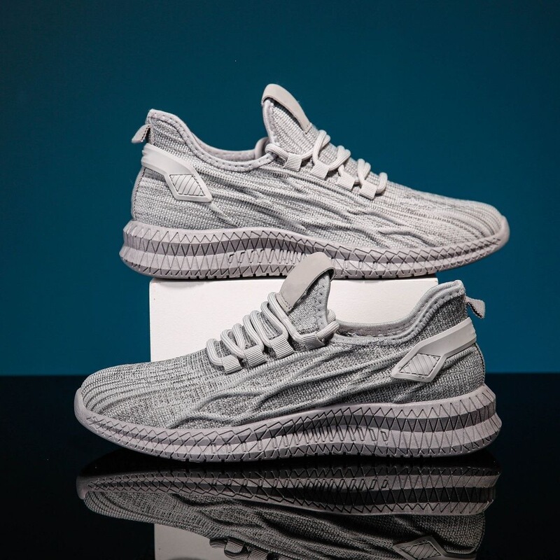 Men's all-season three-proof shoes, splash-proof, stain-resistant, stylish casual couple's sports running walking fly-knit shoes wholesale Men's all-season three-proof shoes, splash-proof, stain-resistant, stylish casual couple's sports running walking fly-knit shoes wholesale