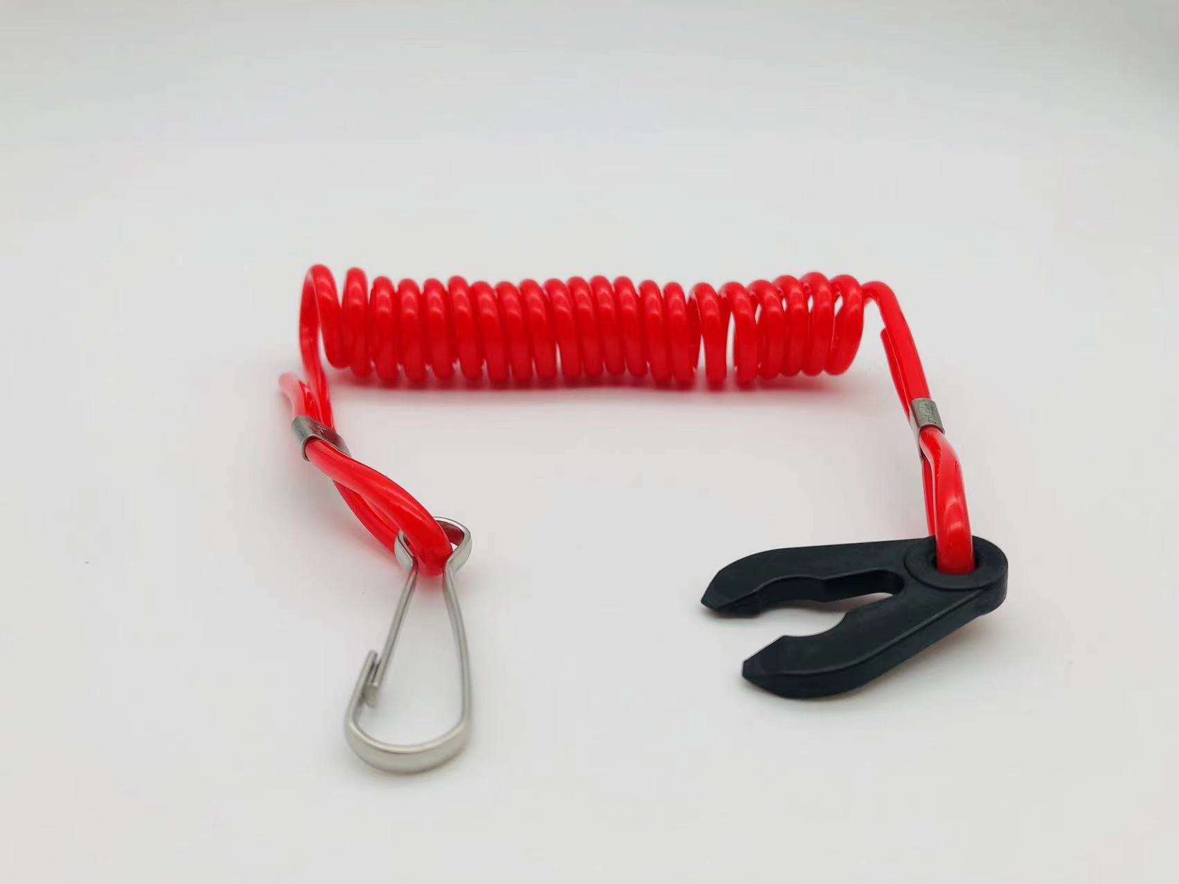 船外机熄火绳 雅马哈款熄火安全绳 紧急熄火绳 开关钥匙