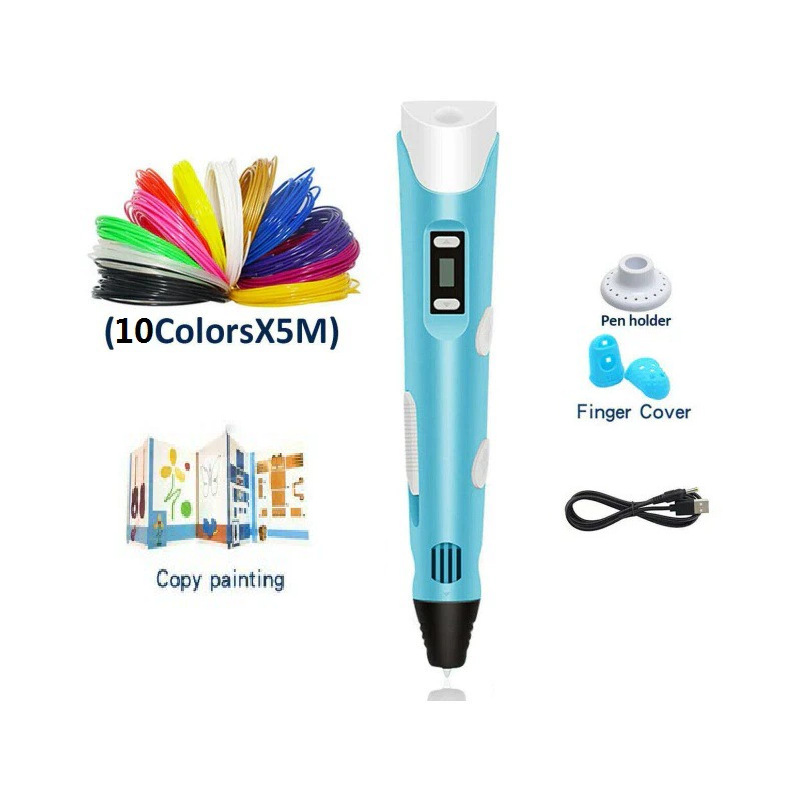 Cross-border 3D Printed Stroke Book Silicone Resistente al quemado Muñeco accesorios periféricos DIY gratuitos Bolsa de almacenamiento Consumibles PLA