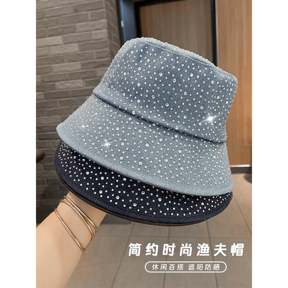 2026 vaquero lavado sombrero pescador mujer 2026 nuevo pequeño viento fragante con sombrero de perforación primavera y otoño moda año del caballo