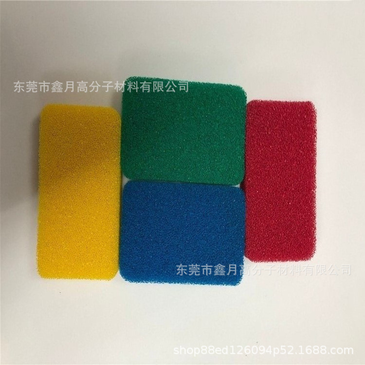 工厂供应硅胶过滤棉材料发泡棉 耐用高温过滤网海绵鱼缸过滤棉