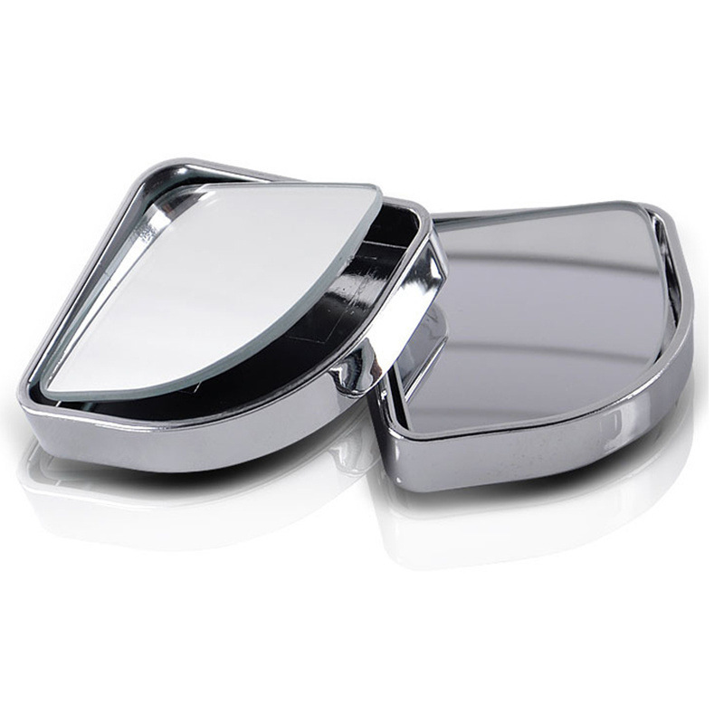 Car front and rear wheel blind area auxiliary mirror 360-degree mirror ultra-clear glass wide-angle mirror small round mirror reversing artifact