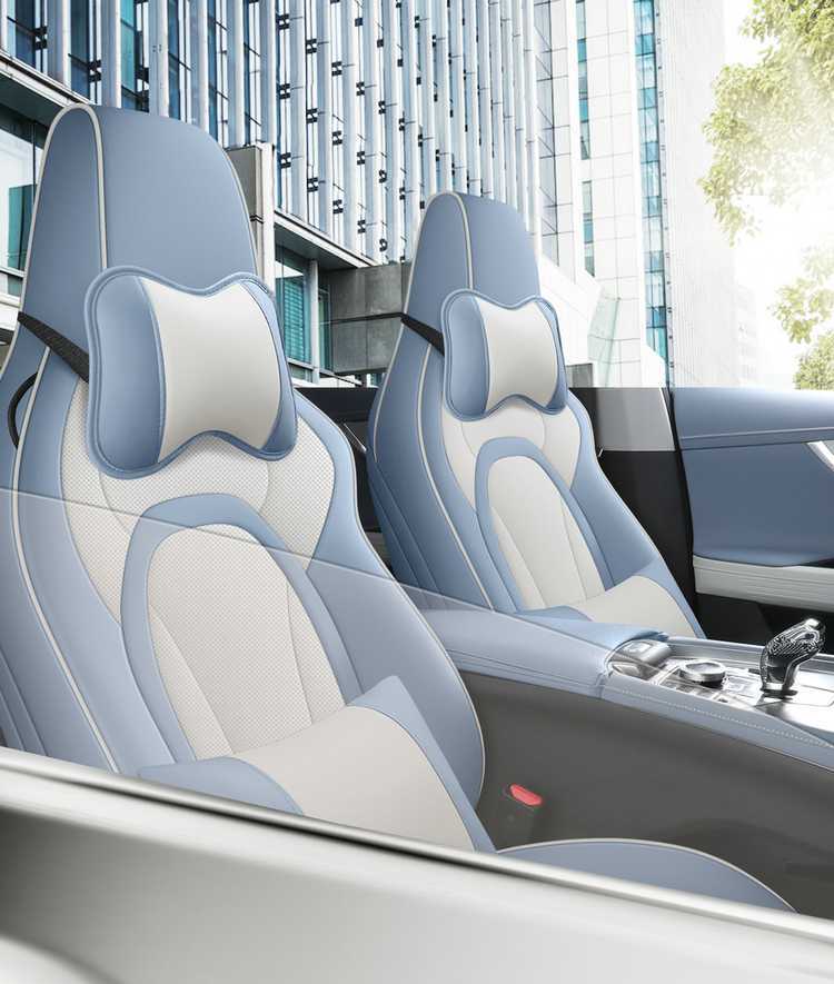 2025 New Model Fully Enclosed Leather Perforated Breathable Seat Covers for Chery Tiggo 5X High-Energy Edition