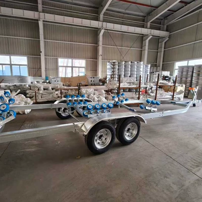 Avtomobil ehtiyat hissələri Hot-Dip Galvanized Double-Axle Marine
