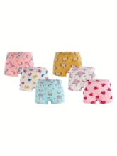 I 15291 Girls Cotton Cartoon Underwear Ůͯ��ͨ�ڿ� �羳ר