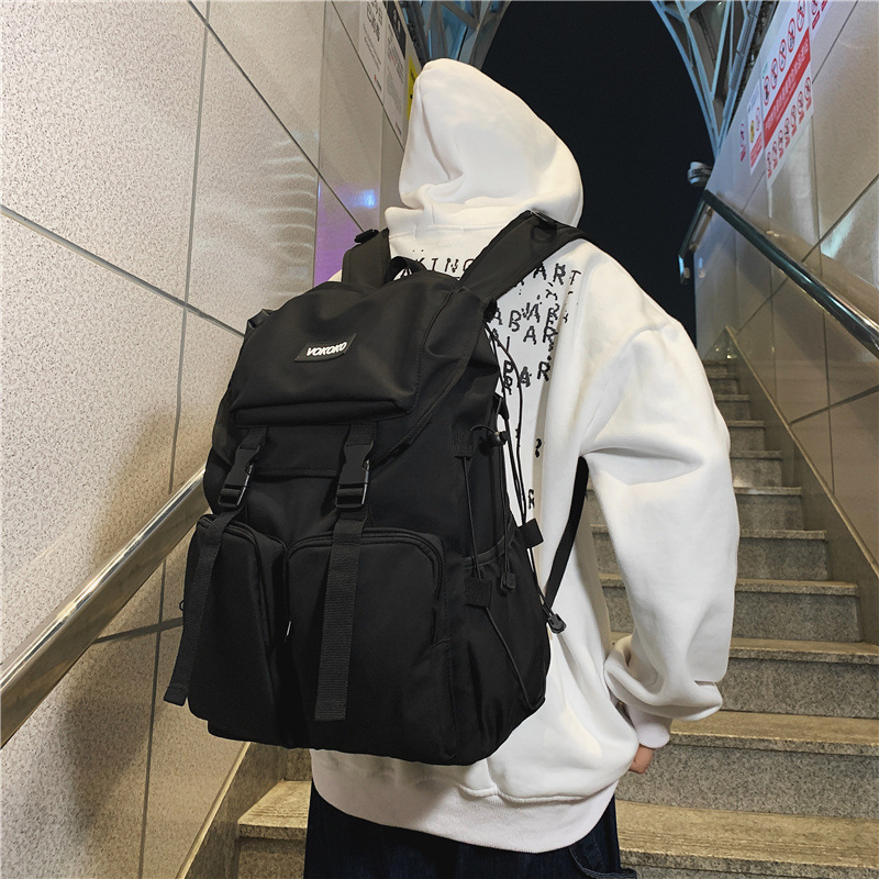 단거리 야외 여행용 백팩, 남녀공용, 일본풍, 대용량, 대학생, 고등학생용 책가방, 틈새시장 백팩