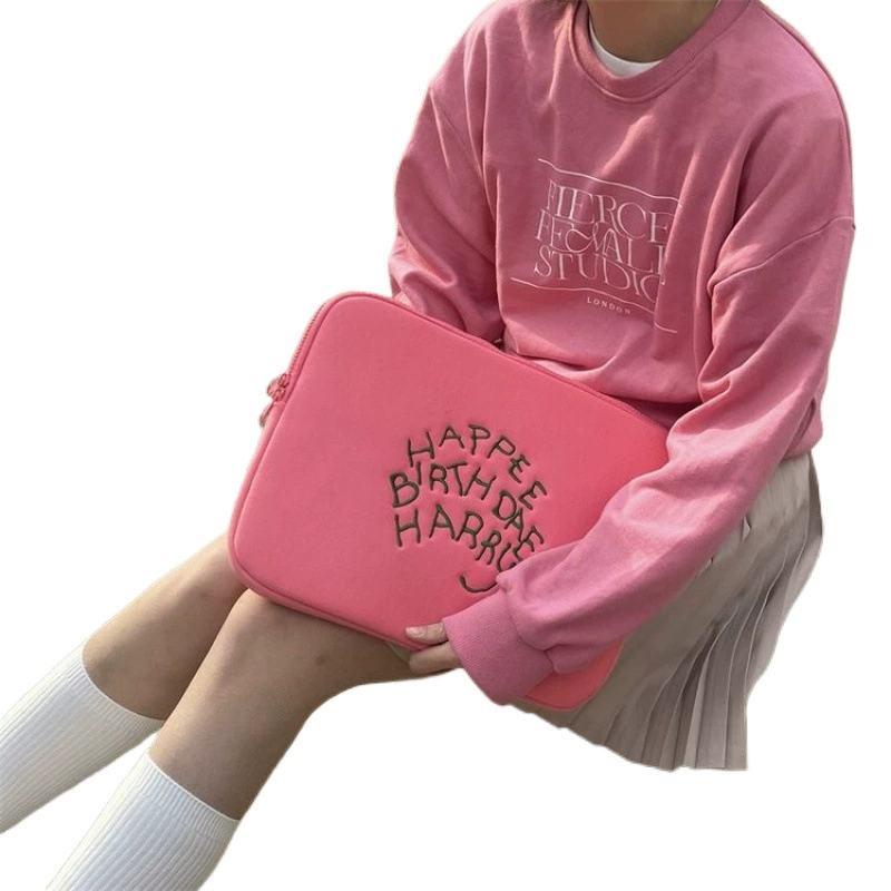 Пурпурно-розовый планшет ноутбук, защитный чехол, подкладка, organizer bag, ЮжнаяKorea