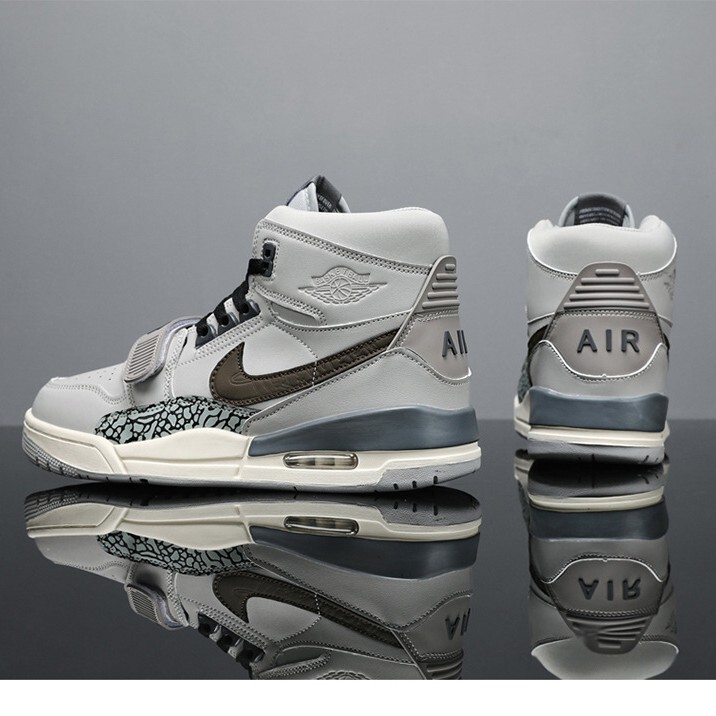 Cross-border AJ Men's Shoes Black Grey Shadow High-top Board Shoes Casual sneaker Students Basketball Training Shoes Couple's Trendy Shoes Cross-border AJ Men's Shoes Black Grey Shadow High-top Board Shoes Casual sneaker Students Basketball Training Shoes Couple's Trendy Shoes