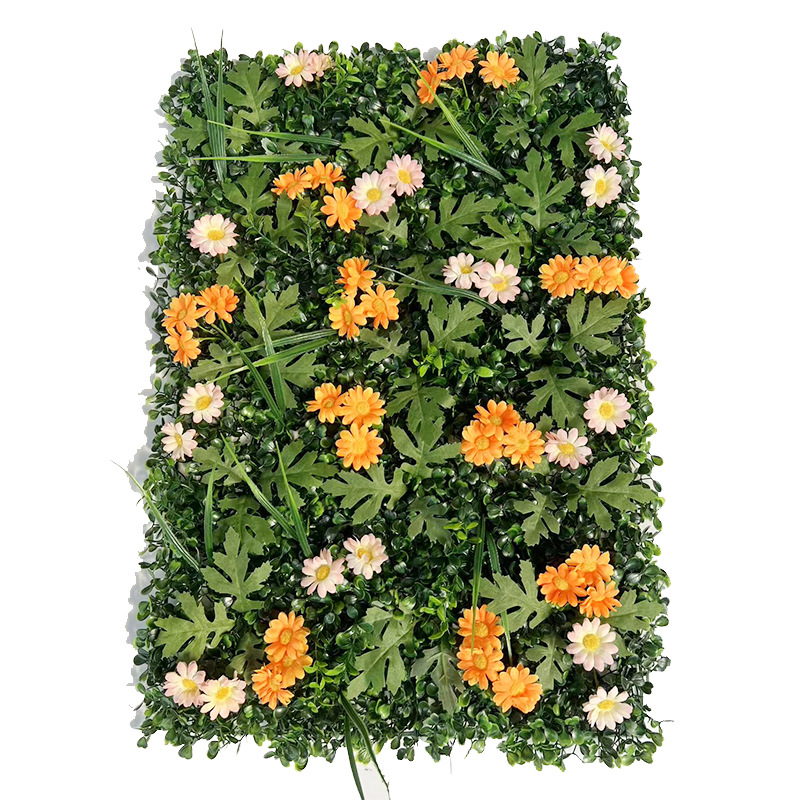 Amazon venta caliente transfronteriza simulación Milán césped planta pared fondo pared decoración falso césped fábrica al por mayor