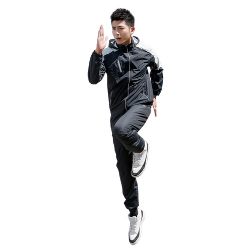 New Sweat Training Suit for Fitness, Body Shaping, and Sports, Unisex Heavy Sweating Suit Set