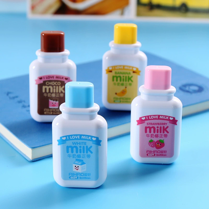 Корректирующая лента Мини портативная Корректирующая лента Hobby 6629 Корректирующая лента для бутылок с молоком Студенческий канцелярский подарок Простота в использовании и доступная цена