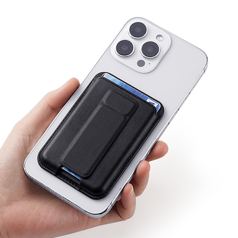 磁気携帯電話ホルダーカードホルダー pu 銀行カードホルダーアップルカードホルダー iPhone クレジットカードホルダー magsafe アクセサリー|undefined