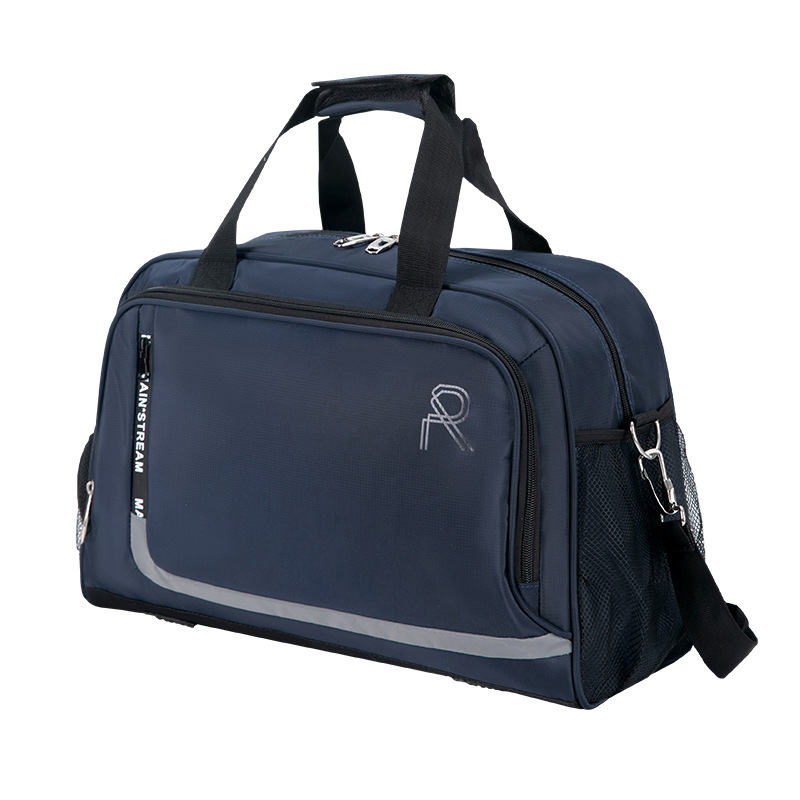 Short distance travel large capacity waterproof sports yoga bag, can be set with a pull rod for dry wet exercise_voghion.com