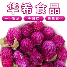 华希厂家批发云南干花千日红 基地直供新货千日紫 散装500g花草茶