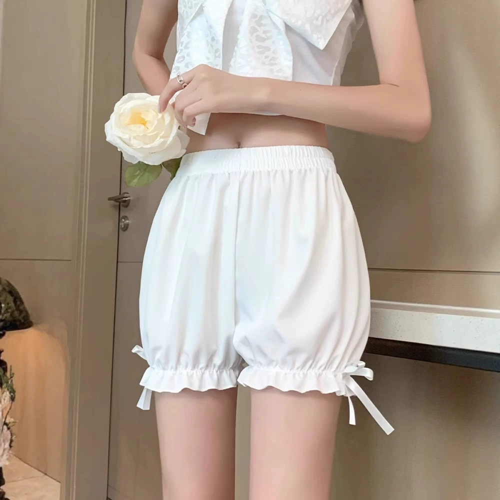 Белые тыквенные брюки женские защитные брюки для защиты от света