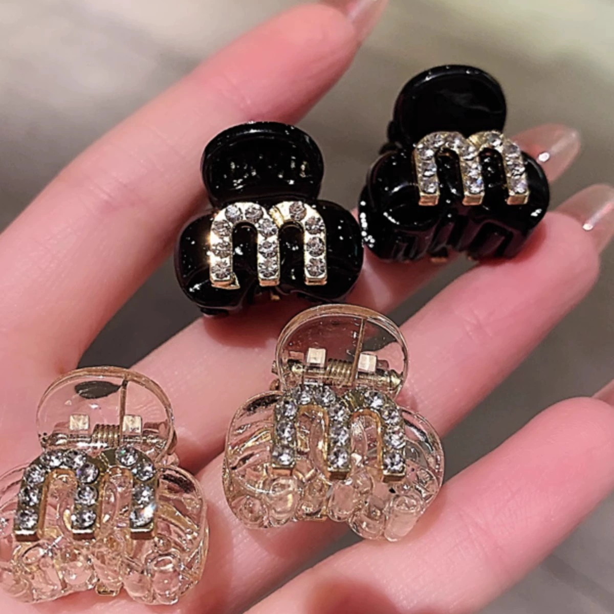 Маленькая заколка для волос, аксессуар для волос, Crab-pin, челка, стиль высокого качества