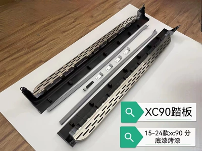 Dekorativ pedal başlıqları: Foot Pedals Side Pedals - 15-24-xc90primerleather-pattern-black