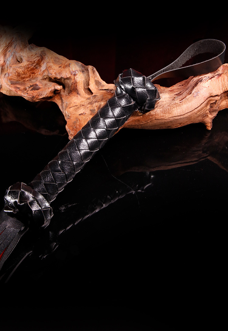 Jiuai Sp Faux Leather Sex Whip Red SM Training Accessory for Couples — detail image 17