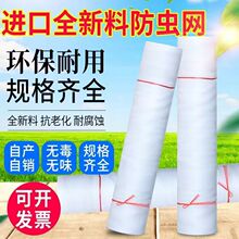 种菜防虫网80目100目蔬菜大棚农用菜园菜地新型加厚新款网罩