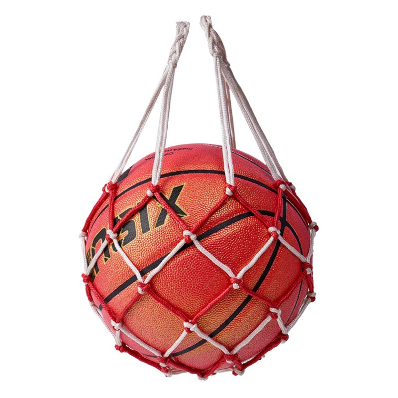 Смелая баскетбольная Сетчатая Сумка стандартная сетчатая Пряжка, шаровая сумка с несколькими спецификациями, цветная тканая веревка, баскетбольная Сетчатая Сумка ручной работы