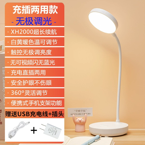 White [charge and insert dual-purpose model/dimming color adjustment] cable + head