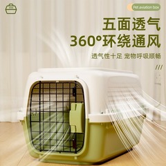 ペットの航空箱の犬の託送箱の猫の包みは外出して携帯します。