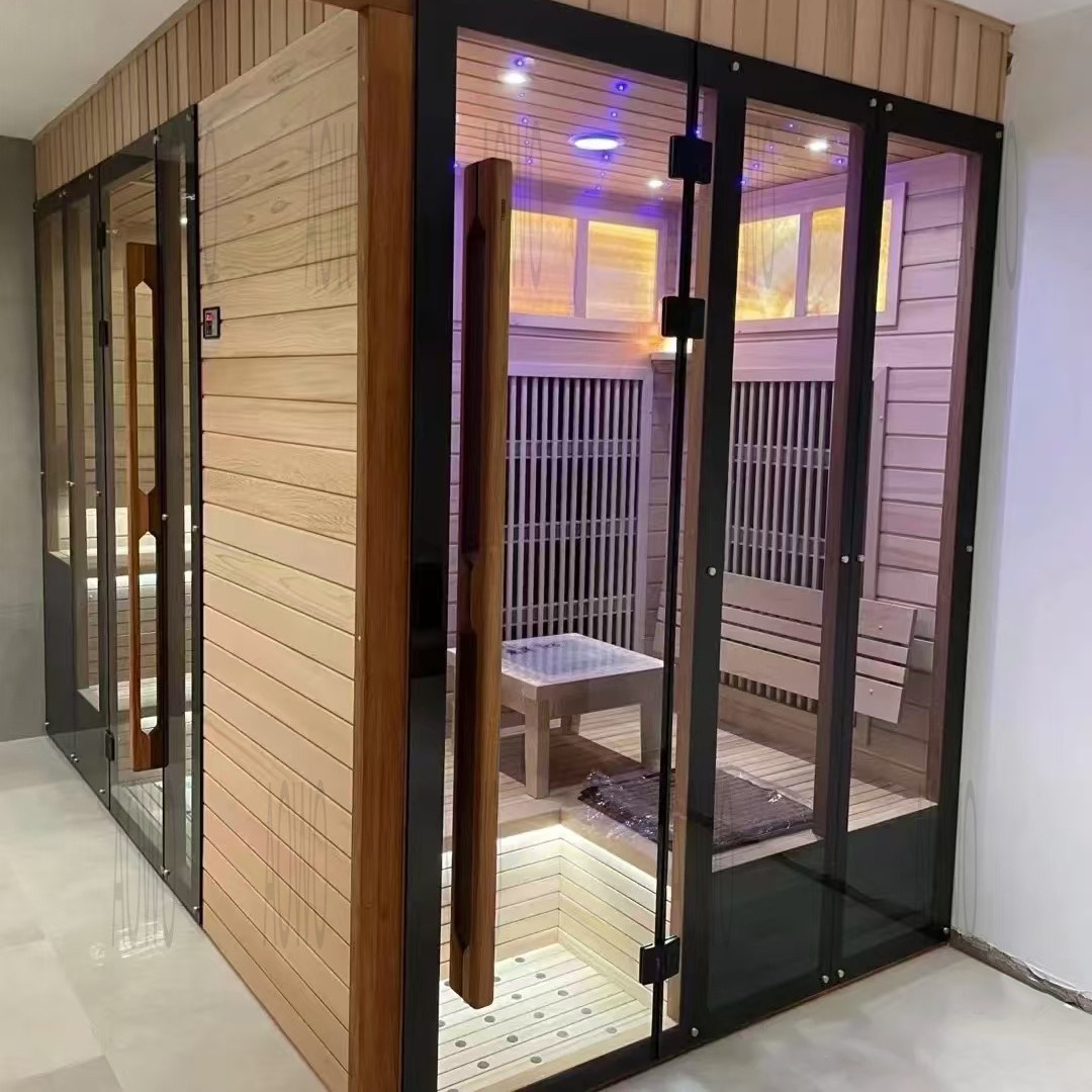 sala de vapor de sudor doméstica horno de sauna de agua sala de vapor de roca volcánica sala de vapor húmedo sala de belleza sala de calefacción