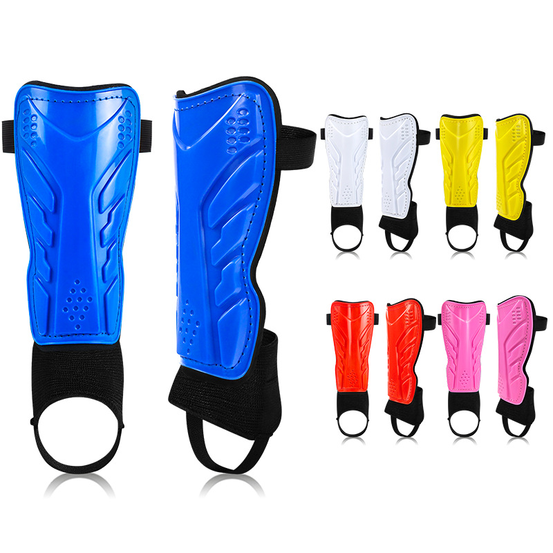 Foreign Trade In-Stock Professional Football Shin Guards, Calf Guards, Ankle Guards, Sports Protective Gear for Children and Adults, Shin and Knee Protectors Wholesale