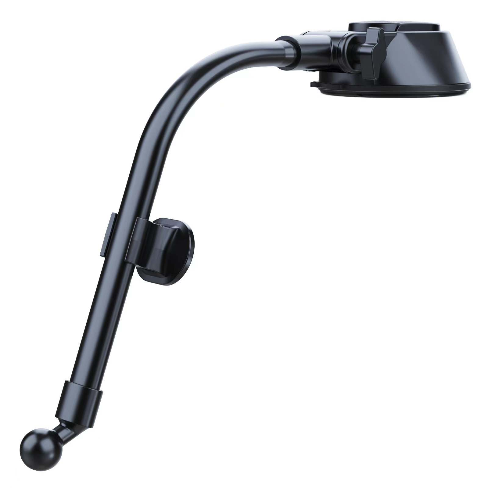 Cross-Border Car Phone Holder Accessories Car Dashboard Windshield Two-In-One Hose Suction Cup Base Bracket