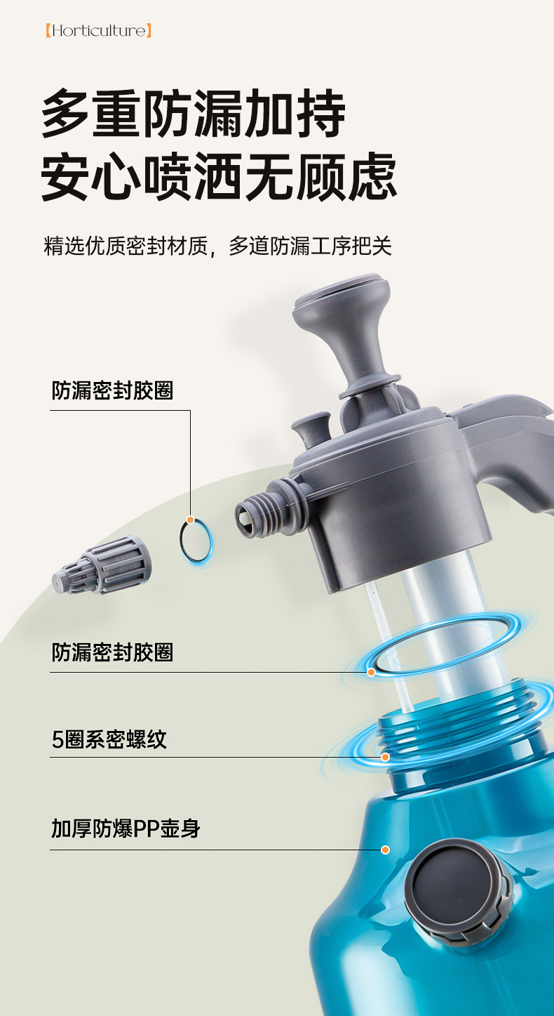 4L Ultra-Large Capacity Pressure Spray Bottle for Green Plant Disinfection, Cleaning, Car Washing, and Watering Flowers, Small Sprayer