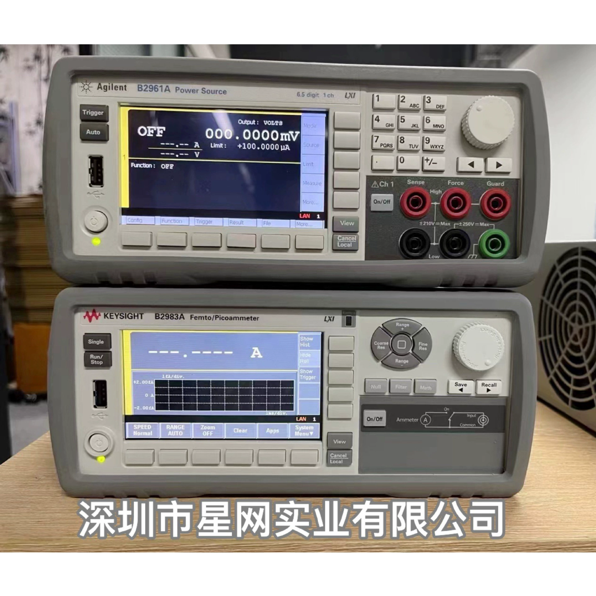 Прокатная распродажа — электростатический счетчик DeKeysight B2983A B2985A B2981A B2981B B2987A.