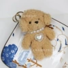 Brown keychain, dress up