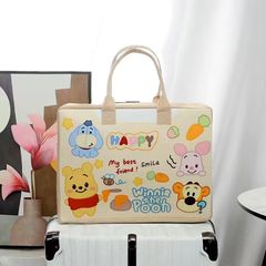 新品フェルト旅行鞄収納袋ハンドバッグかわいい大容量荷物バッグ漫画スーツケースサプライチェーン