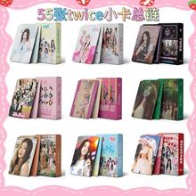 综合现货55张TWICE女团小卡林娜琏KPOP韩国明星收藏卡周边LOMO卡