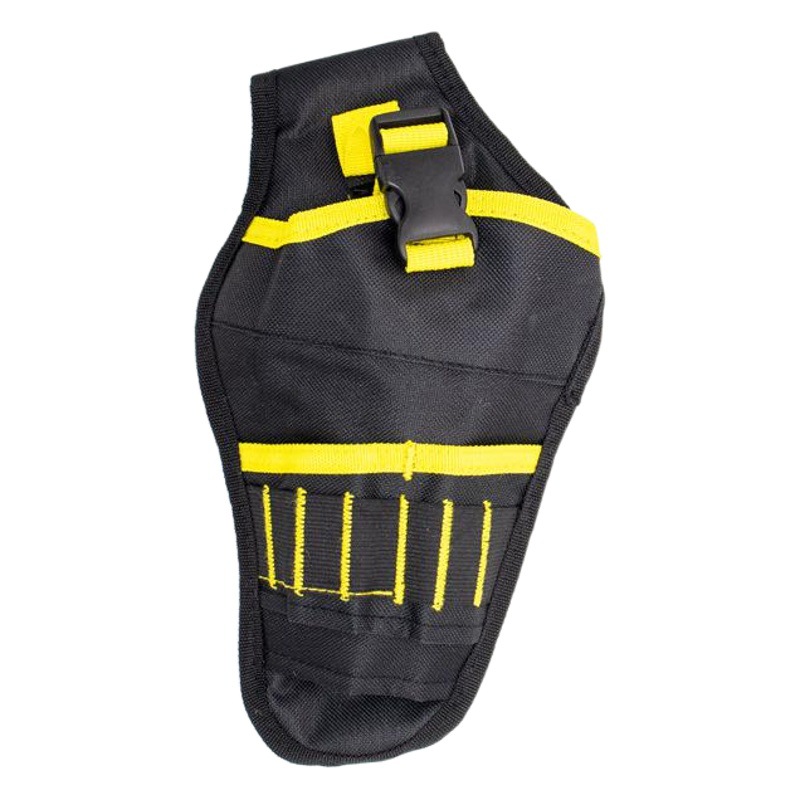 Nuevo taladro de mano bolsa de lona multi-funcional bolsa colgante bolsa de cintura bolsa de taladro de mano Oxford tela de hardware kit de reparación de electricista
