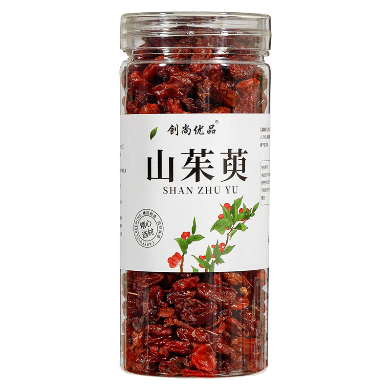 山萸肉材花茶山茱萸无核肉厚山萸肉干枣皮山萸肉代发批发|undefined