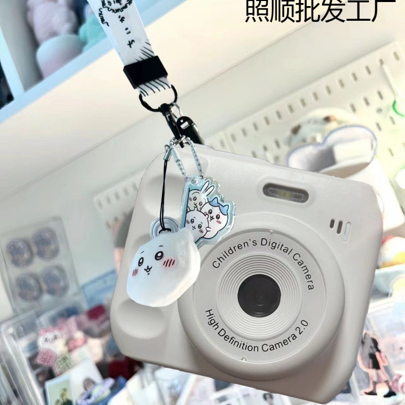 High-Definition Dual-Camera Cute Digital Camera for Campus Students, Polaroid Camera That Can Take Photos and Transfer to Mobile Phone Camera