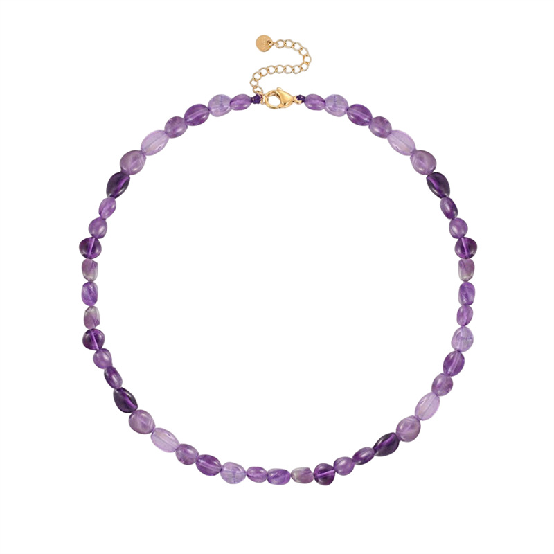 Fashion Geometric Agate Beaded Womenu0027S Necklace 1 Piece
