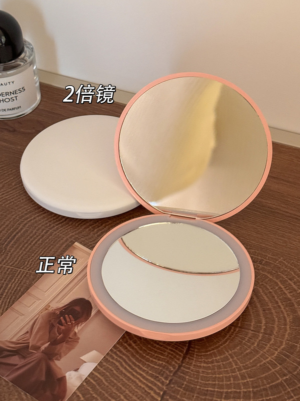 Portable Led Makeup Mirror with Light Double-Sided High-Definition Small Mirror Foldableing Small Mini Handheld Small New Product Portable Led Makeup Mirror with Light Double-Sided High-Definition Small Mirror Foldableing Small Mini Handheld Small New Product