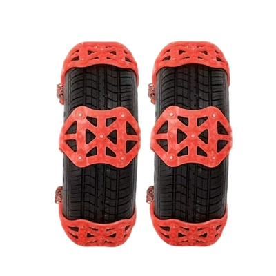 Snow chain beef tendon snow Tire snow chain - b-one-piece-black-red-and-yellow-colors-randomly
