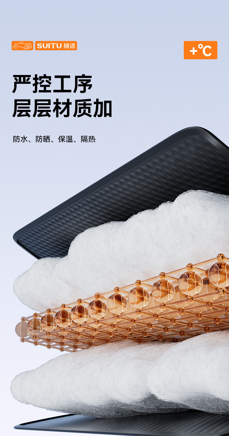 Car Snow Shield, Car Sun Visor, Car Sunshade, Summer Sun Protection, Sun Block for Car, Thickened Snow Cover, Car Cover