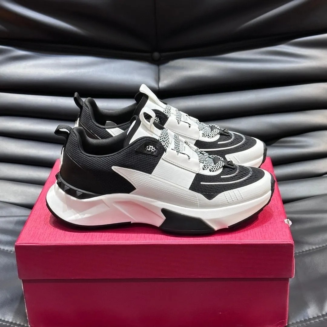 Herren Freizeitschuhe Aus Echtleder Atmungsaktiv Mit Dicker Sohle_voghion.com