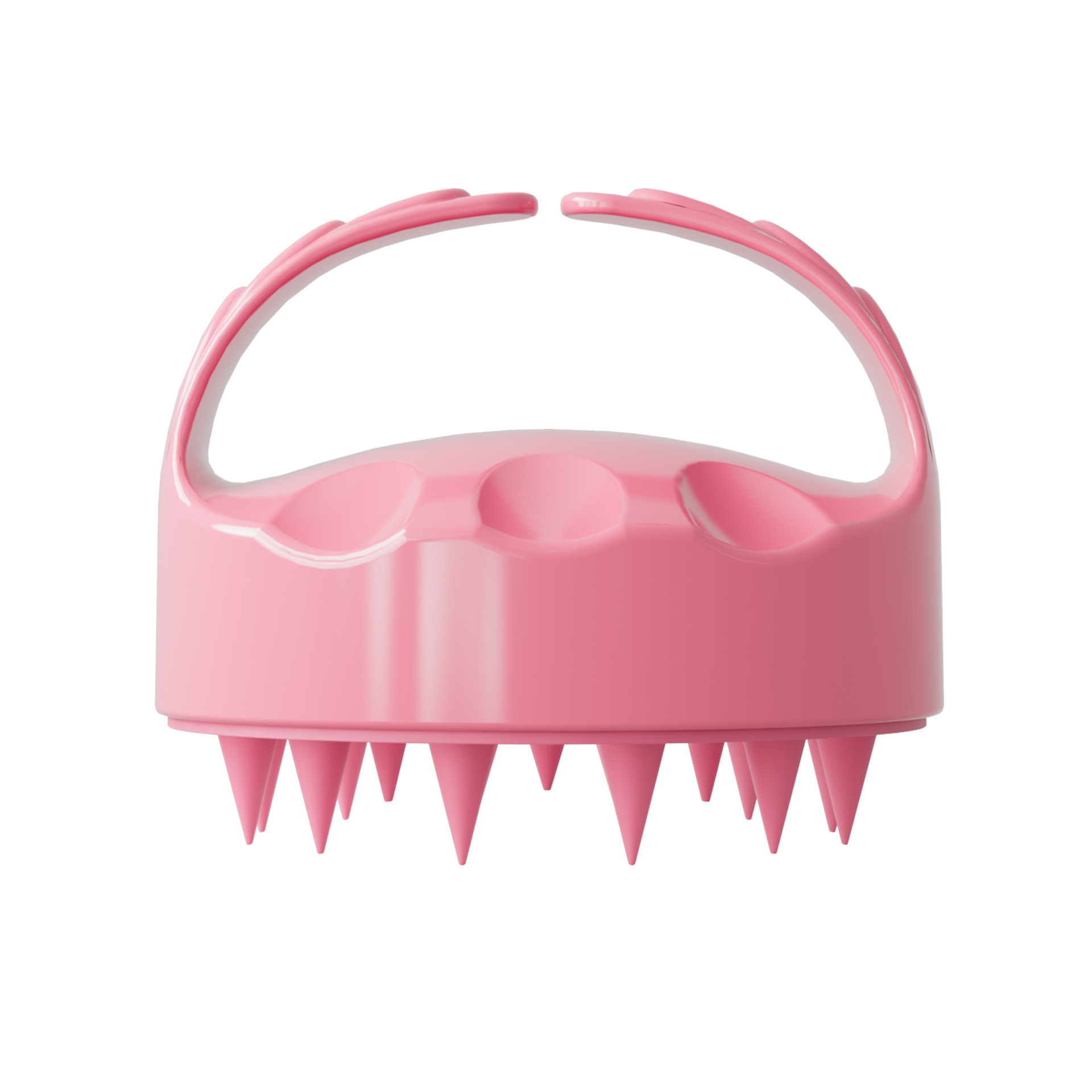 Cepillo Masajeador de Cuero Cabelludo de TPE, Cerdas Suaves, Anti-picazón para Lavado de Cabello y Baño image 23