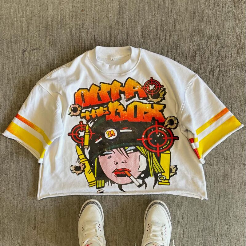 クロスボーダー商品即売wishえび皮夏ファッションメンズバイク機関車3dプリントtシャツ|undefined
