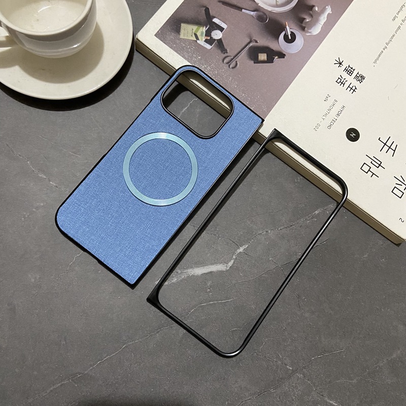 Magnetic cloth pattern yuan color-light blue