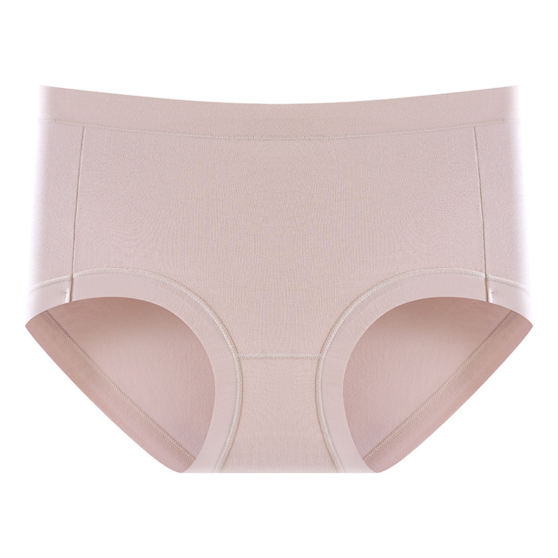 Bragas de algodón de fibra larga de Xinjiang, entrepierna de algodón de algodón puro para mujer, antibacteriano, sin costuras, cintura alta, pantalones cortos nuevos para niñas, refrescante
