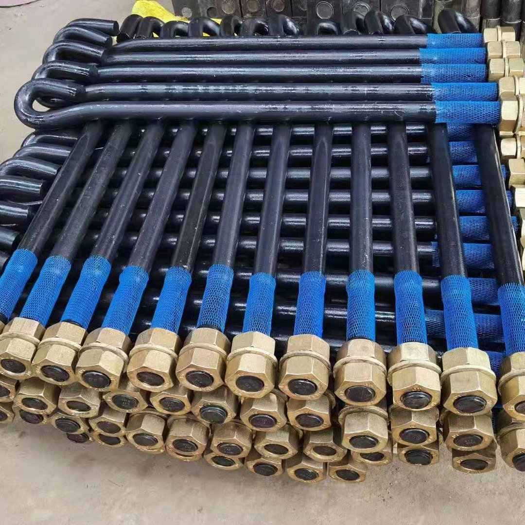 厂家直供地脚螺栓 预埋件 塔机升降机 预埋 地脚螺栓M24