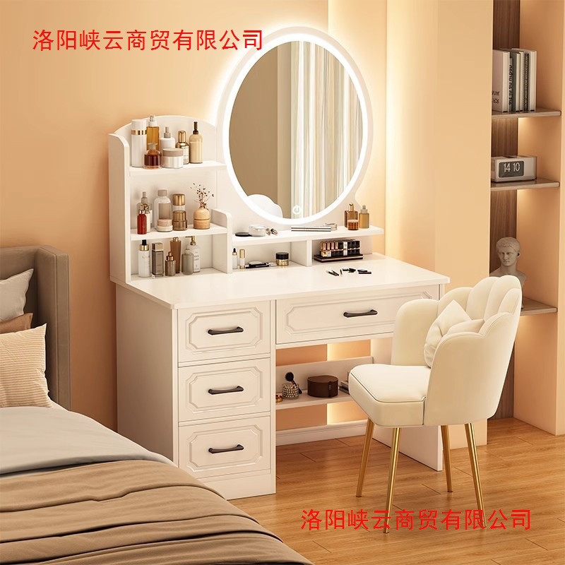 Dressing Table Bedroom Simple Modern New Small Apartment Storage Cabinet Integrated Master Bedroom Desk Internet Celebrity Makeup Table