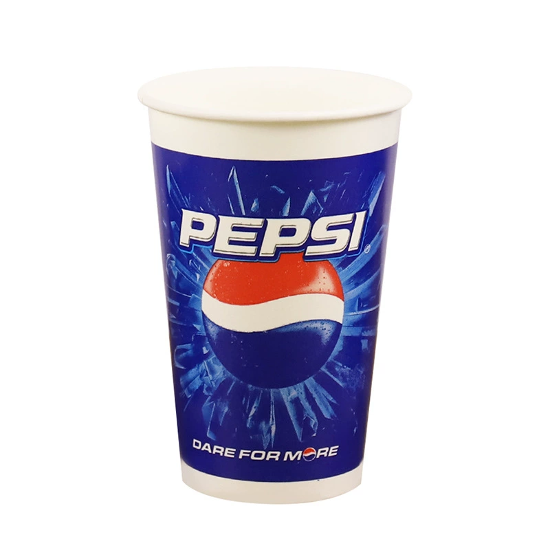 Disposable glass for commercial use, Cola, increased thickness, custom-made